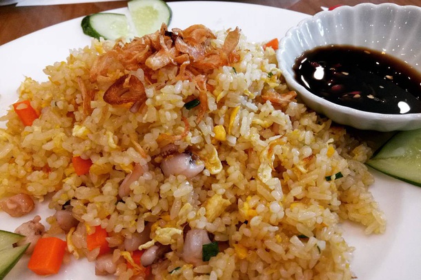 Vietnamese Seafood Pilaf