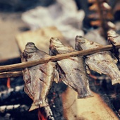 Charcoal Grilled Fish