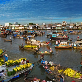 Cai Rang Floating Market