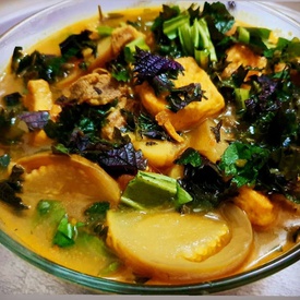 Vietnamese Eggplant Soup