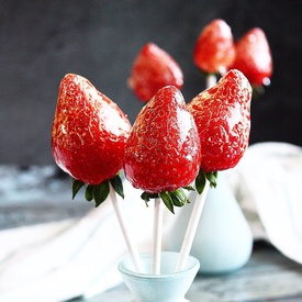 Candy strawberries