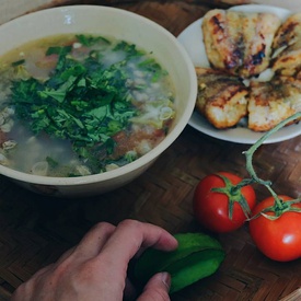 Baby Clam Soups - Canh Hen