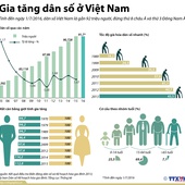 Vietnam population growth 1990 - 2009
