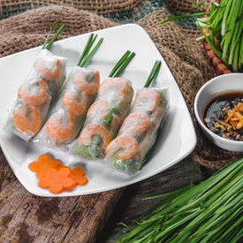 Fresh spring roll (Gỏi cuốn)