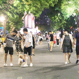 Hanoi Old Quarter pedestrian streets expanded