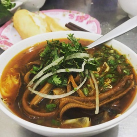 Mien Luon (Eel vermicelli noodle)