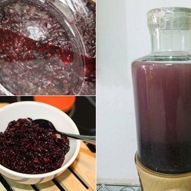 Red Glutinous Rice Wine