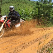 Traveling By Motorbike In Mountainous Areas in Vietnam