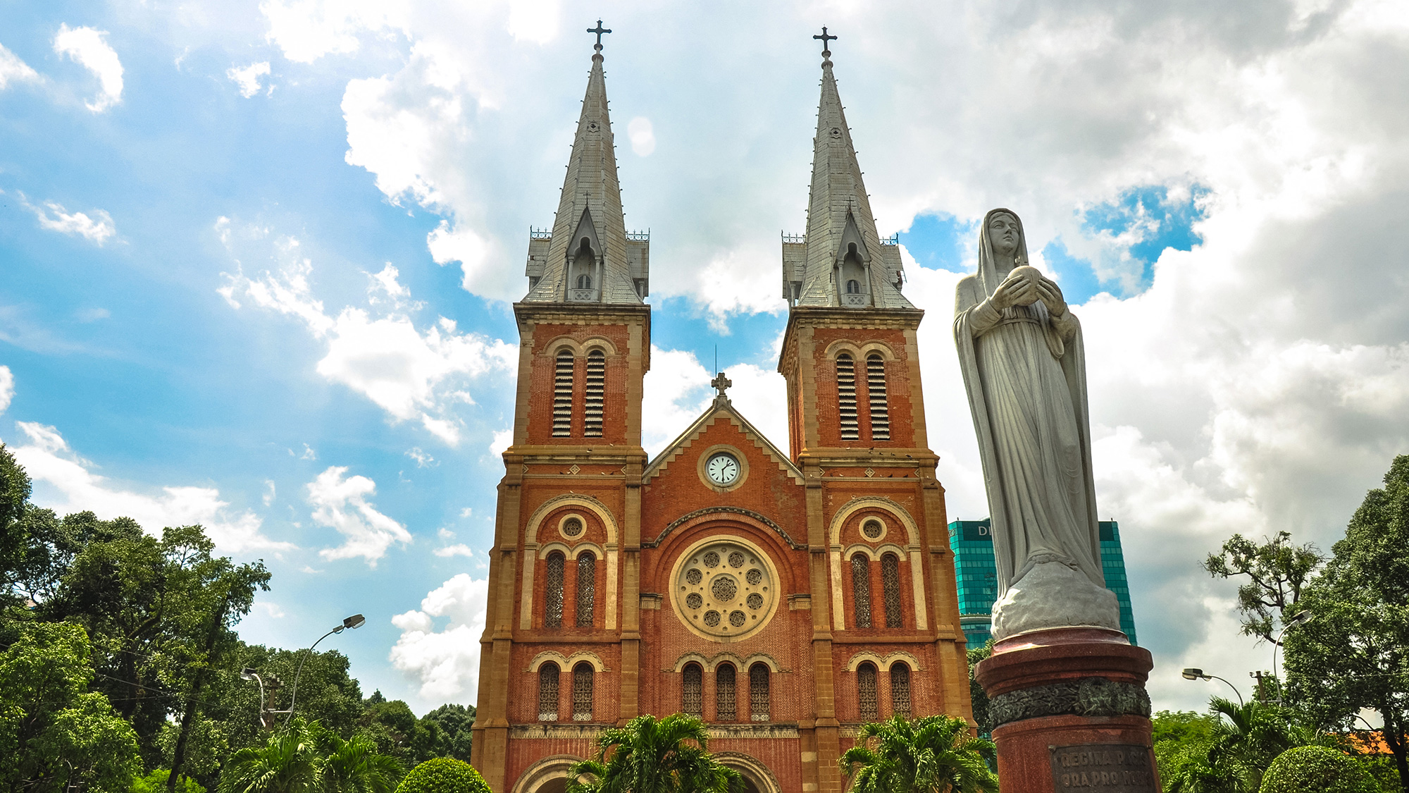 Saigon Notre-Dame Cathedral in Ho Chi Minh city